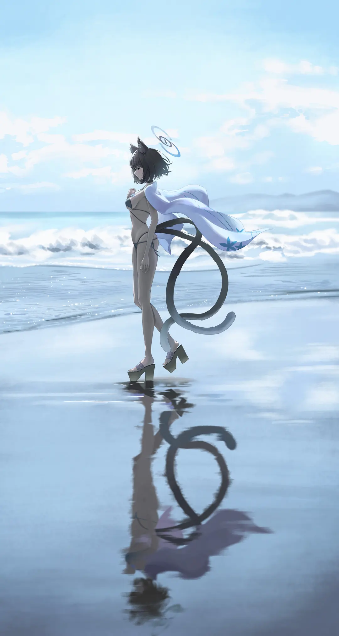 Mobile background image of the blog